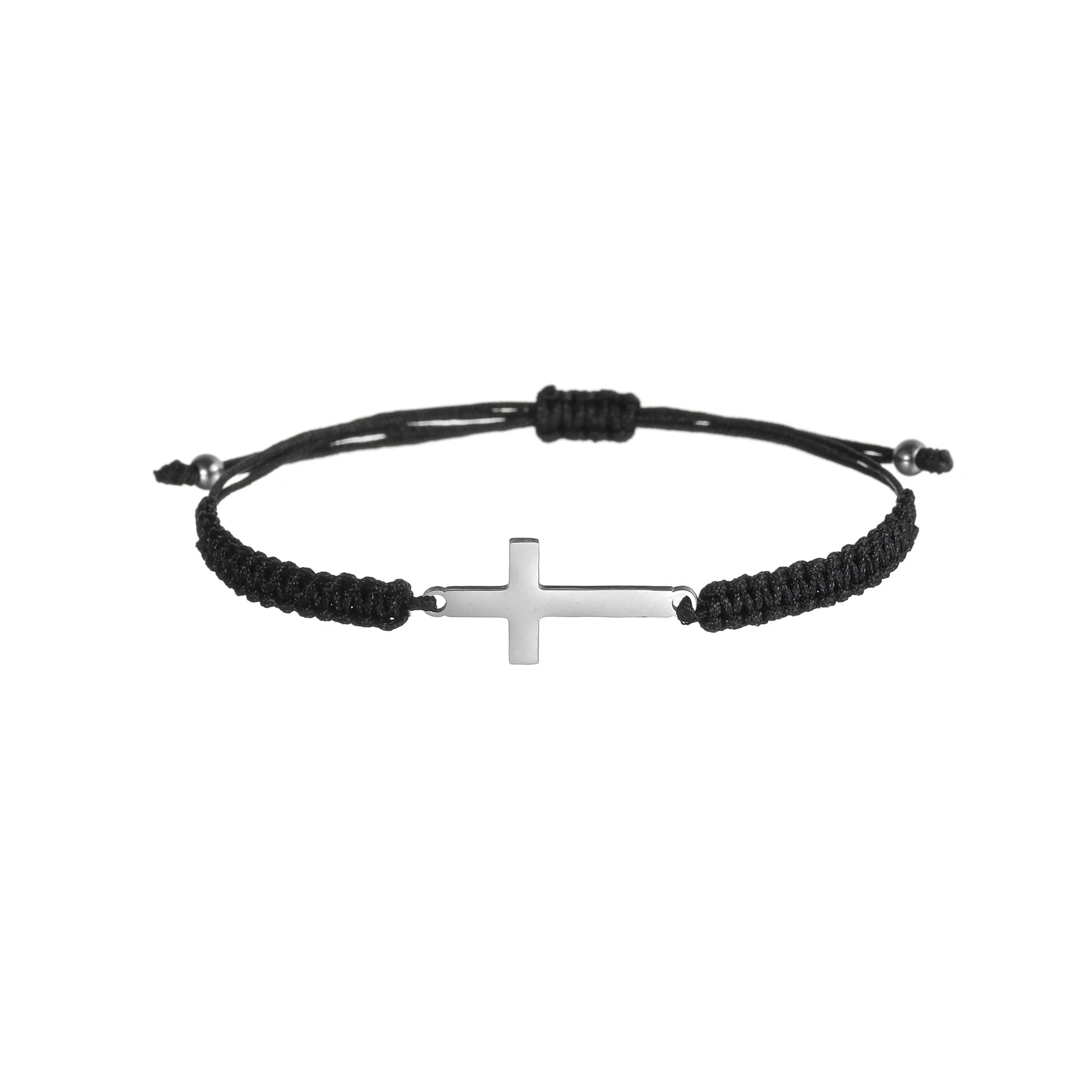 Couple Cross Woven Bracelets For Women Men White Black Braid Rope Thread Cords Charm Bracelets Wish Bracelet Jewelry