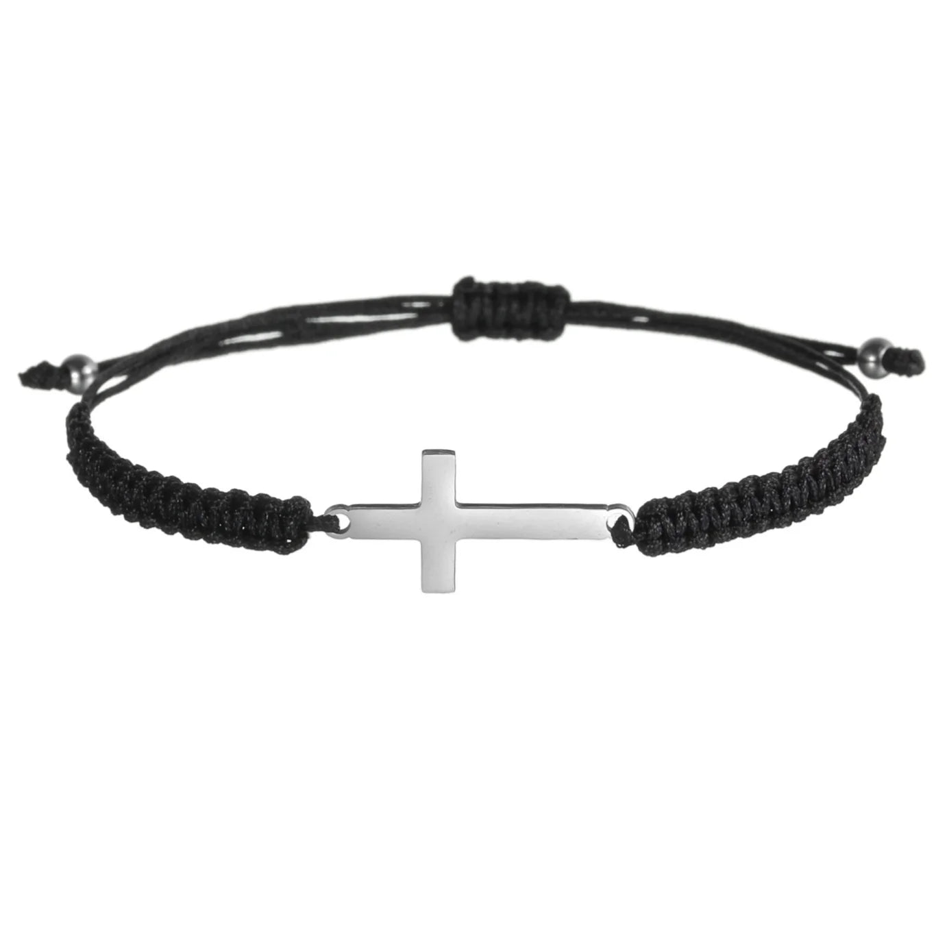 Couple Cross Woven Bracelets For Women Men White Black Braid Rope Thread Cords Charm Bracelets Wish Bracelet Jewelry