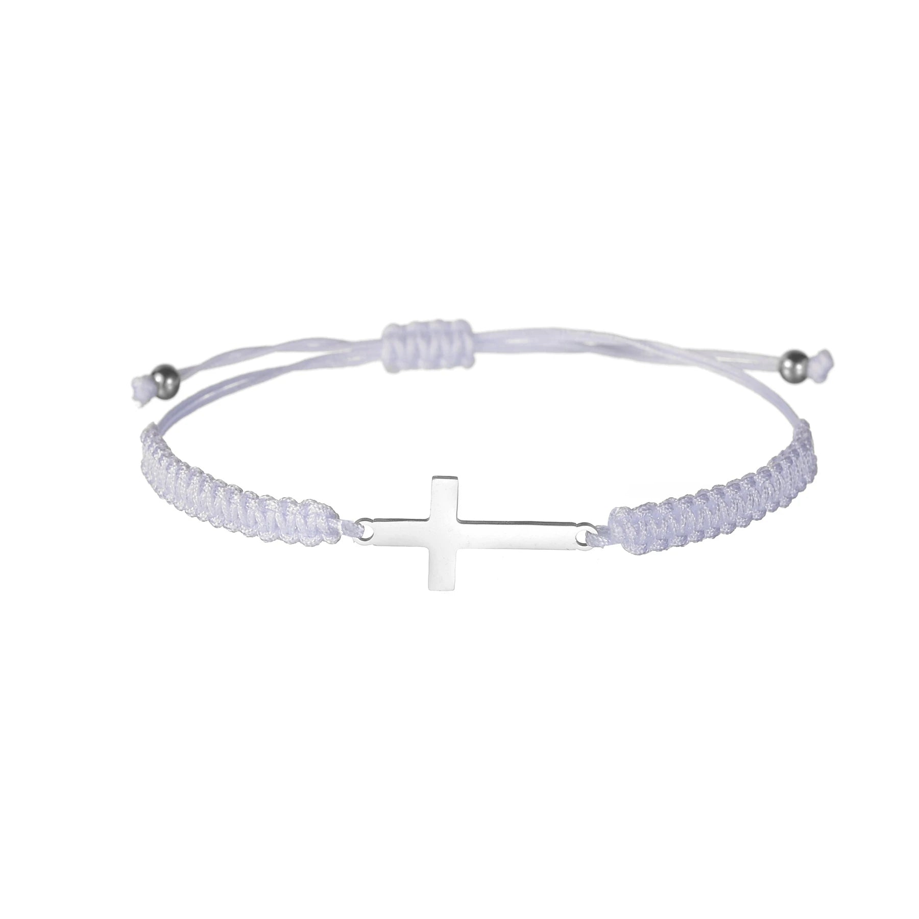 Couple Cross Woven Bracelets For Women Men White Black Braid Rope Thread Cords Charm Bracelets Wish Bracelet Jewelry