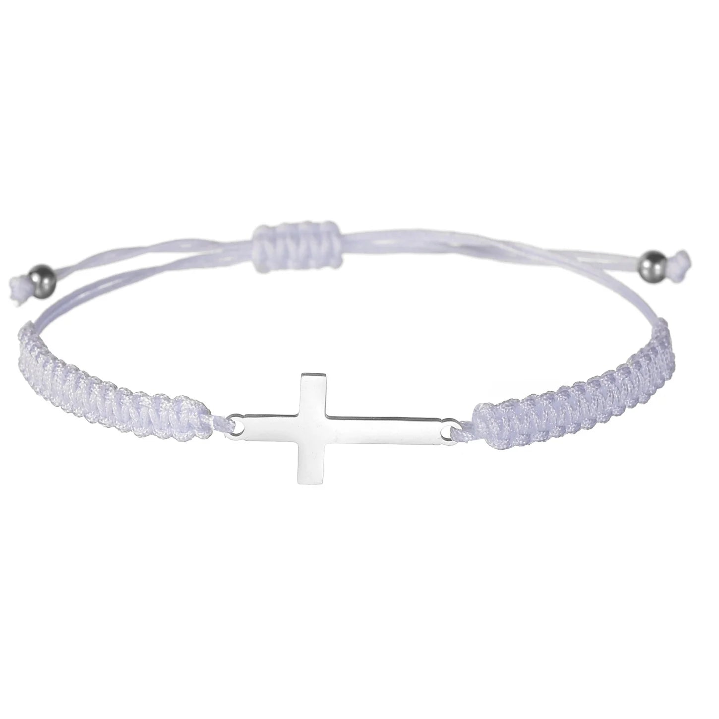 Couple Cross Woven Bracelets For Women Men White Black Braid Rope Thread Cords Charm Bracelets Wish Bracelet Jewelry
